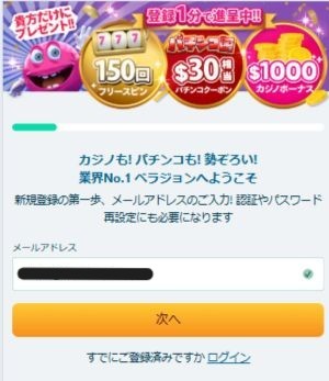 ベラ ジョン カジノ の登録 方法